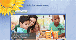 Desktop Screenshot of hollyspringsacademy.com